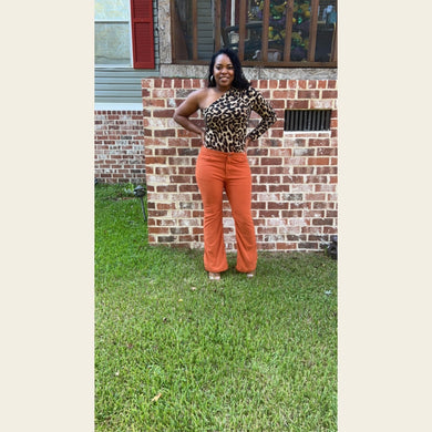 Orange Corduroy Pants 🍂